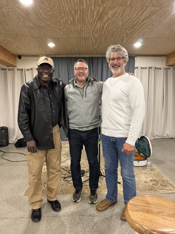 Pastor Faleke with fellow pastors